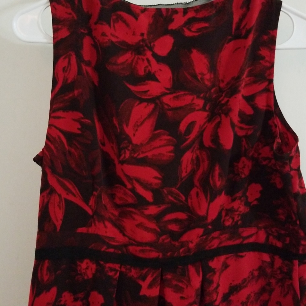 Red and black simply Vera Wang dress - Picture 5 of 5